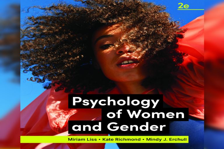 book cover for the second edition of "Psychology of Women and Gender" by Miriam Liss, Kate Richmond, & Mindy Erchull