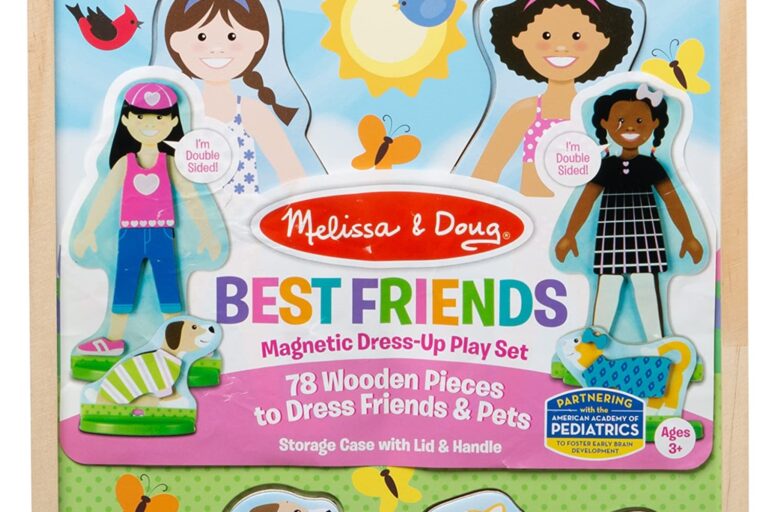 Melissa & Doug best friends magnetic dress-up play set