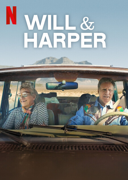 advertising image for the "Will & Harper" documentary on Netflix